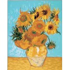 Les tournesols d'après Van Gogh