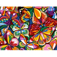 Colored  Butterflies